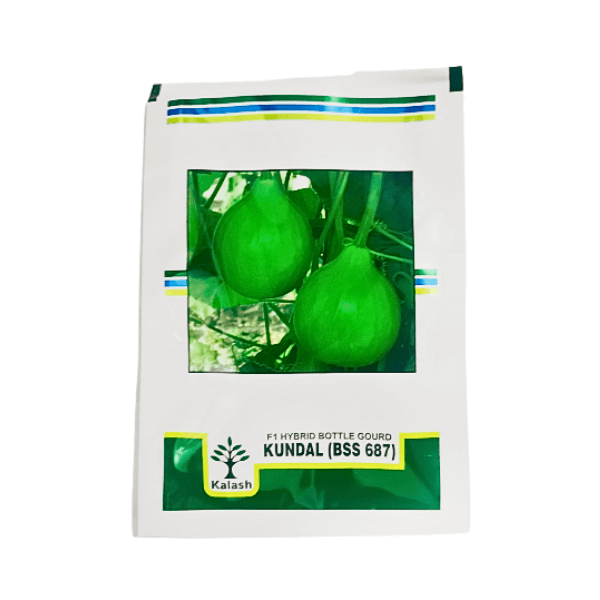 106.png Kalash BSS 687 Kundal Hybrid Bottle Gourd Vegetable Seeds - Image 1