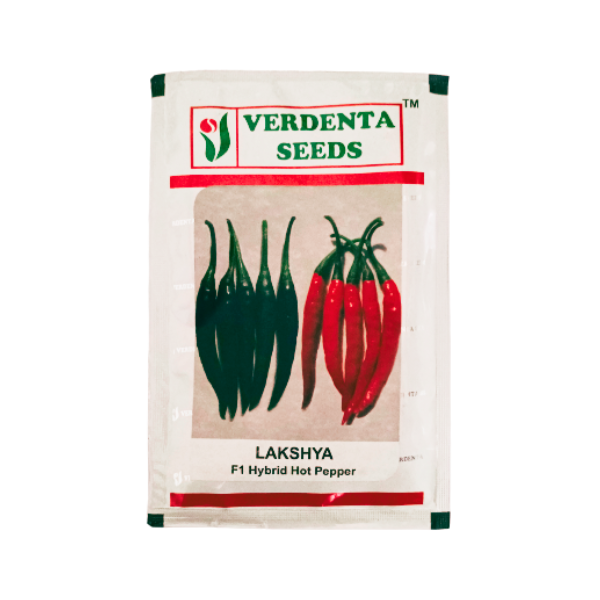 Verdenta-Lakshya-F1-Hybrid-Hot-Pepper-Seeds.png Verdenta Lakshya F1 Hybrid Hot Pepper Vegetable Seeds - Image 1